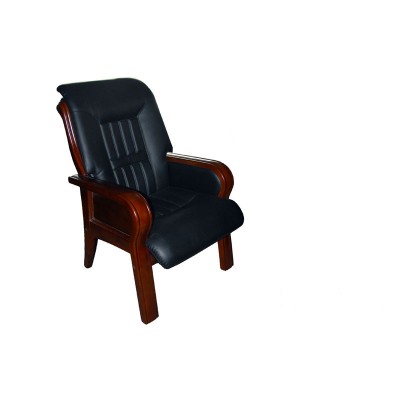 Leather Wood Chair 